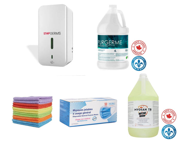 KIT pour Réouverture Entreprise Premium - Stopgerms