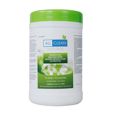 ALL CLEAN Lingettes désinfectantes de surface - 90 lingettes