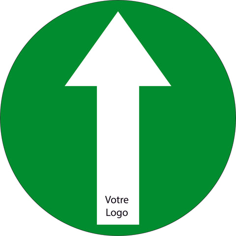 Prevention stickers: DIRECTION ARROW (from $6/unit) - Stopgerms