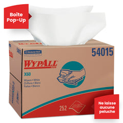 Boîte distributeur de chiffons Wypall - 252 chiffons - Stopgerms