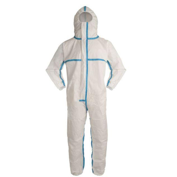 Disposable, non-sterilized coveralls (Package of $25 to $26/unit) - Stopgerms