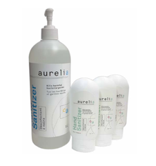 Désinfectant Aurelia pour mains en gel à base d'alcool 70% - format 1L - Stopgerms