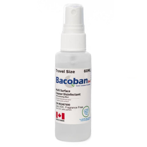 Désinfectant BACOBAN pour surfaces dures longue durée 60ml - Stopgerms