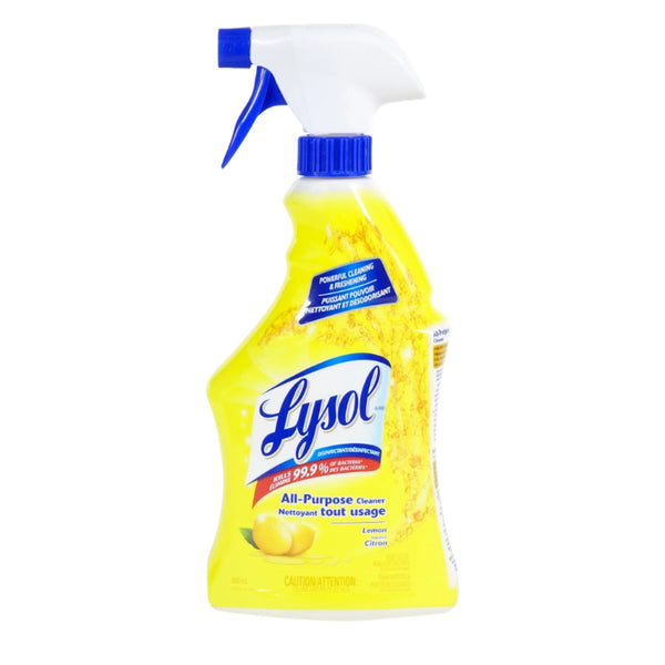 Désinfectant LYSOL Multiusage Parfum de Citron 600ml - Stopgerms