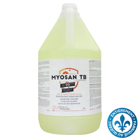 Désinfectant MYOSAN TB pour surfaces dures - format de 4L - Stopgerms