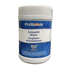 FUSION Antiseptic hand wipes - 100 wipes - Stopgerms