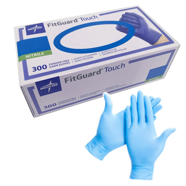 Gants de nitrile FitGuard Touch - Paquet de 300 - (21$/100 gants) - Stopgerms