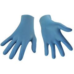 Gants de nitrile Wipeco 5mil - Bleu - Paquet de 100 - Stopgerms