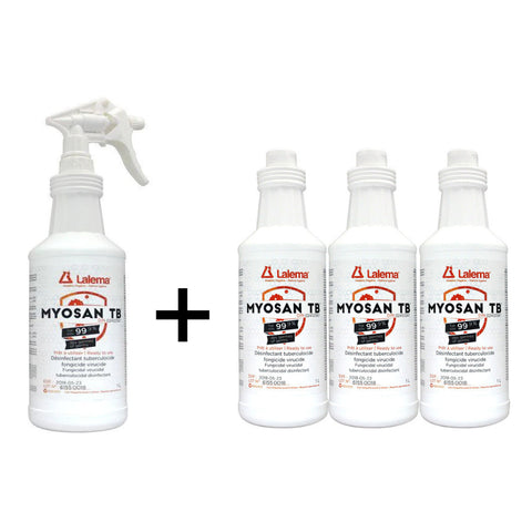 MYOSAN TB PROMO for hard surfaces - 1L x 4 - Stopgerms