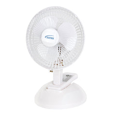 6" 2-speed desk fan with clip - Matrix - Stopgerms