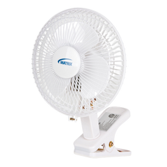 6" 2-speed desk fan with clip - Matrix - Stopgerms