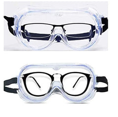 OTG safety glasses with elastic band - Stopgerms