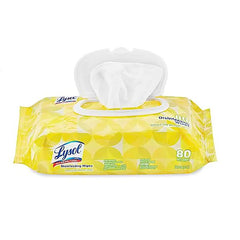 LYSOL Lingettes désinfectantes Citrus SoftPack - 80 lingettes - Stopgerms