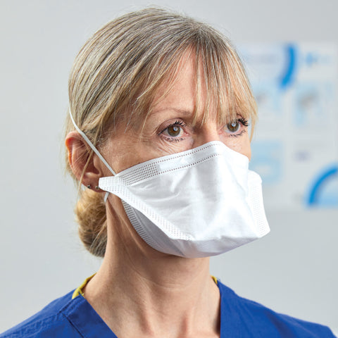 Masques N95 Architect Pro Medicom Paquet de 50, Taille : Petit (203214 ) Face - StopGerms