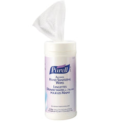 PURELL Lingettes désinfectantes à base d'alcool - 80 lingettes - StopGerms