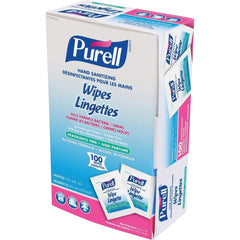 PURELL Lingettes désinfectantes emballées individuellement - 100 lingettes - Stopgerms