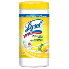 LYSOL Lingettes désinfectantes Citrus 80 lingettes - StopGerms