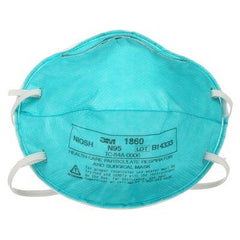 Masque N95-1860 3M Paquet de 20 Face - StopGermsMasques N95-1860 3M Paquet de 20, Taille : Standard Front - StopGerms.ca