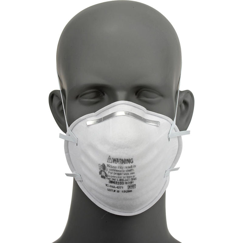 Masques N95 avec valve Paquet de 15, Taille : Standard