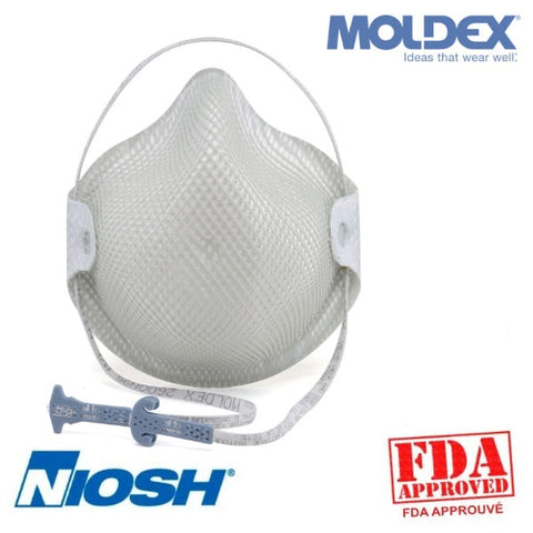 Masques N95-2600 MOLDEX Paquet de 15, Taille : Medium/Large - StopGerms.ca