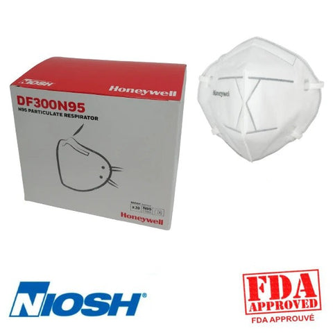 Masques N95-DF300 Honeywell Paquet de 20 - StopGerms