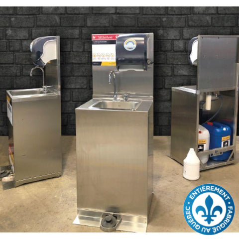 Station de lavage de mains portative - StopGerms